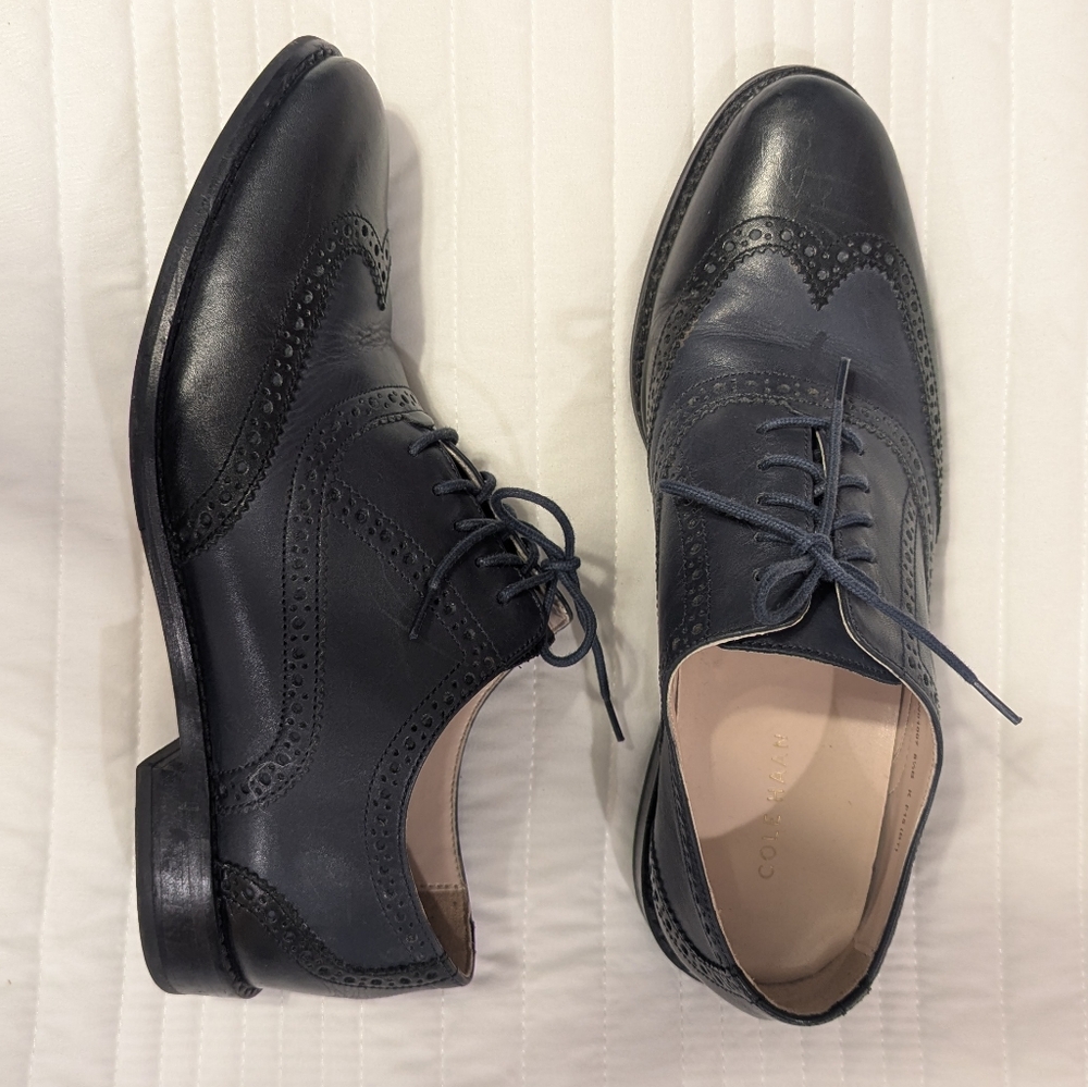 Two Toned Cole Haan Classic Oxfords NWOT